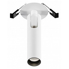 Встраиваемый светильник на штанге maytoni focus t c141rs-l125-6w4k-w