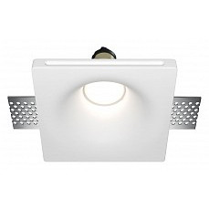 Встраиваемый светильник maytoni gyps modern dl001-1-01-w-1