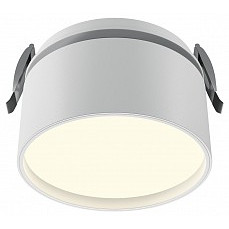 Встраиваемый светильник maytoni onda dl024-12w-dtw-w