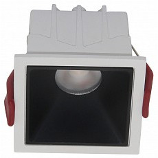 Встраиваемый светильник maytoni alfa dl043-01-10w3k-d-sq-wb