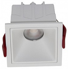 Встраиваемый светильник maytoni alfa dl043-01-10w3k-d-sq-w