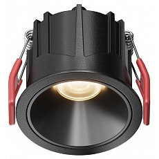 Встраиваемый светильник maytoni alfa led dl043-01-10w3k-rd-b-1
