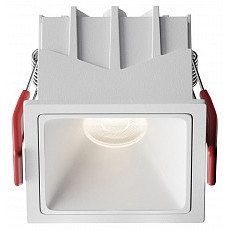 Встраиваемый светильник maytoni alfa led dl043-01-10w4k-sq-w-1