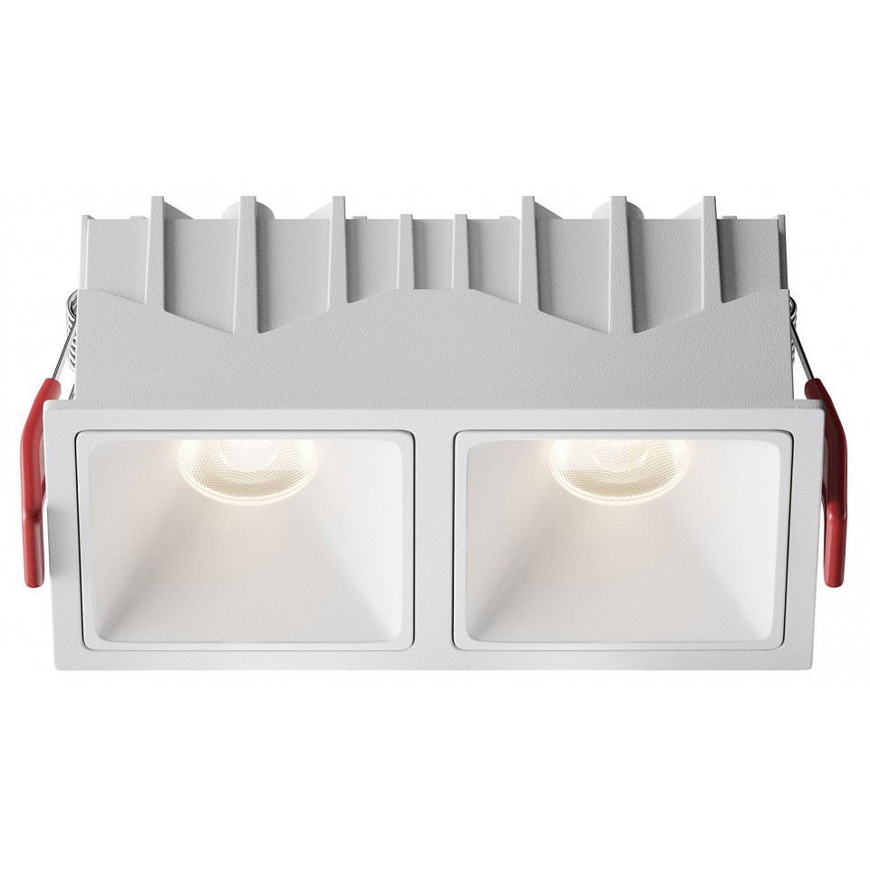 Встраиваемый светильник maytoni alfa led dl043-02-10w4k-sq-w-1