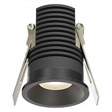 Встраиваемый светильник maytoni mini dl059-7w3k-b