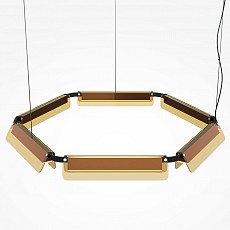 Подвесной светильник maytoni flat mod296pl-l60bc3k