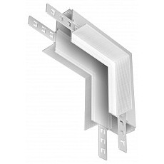 Соединитель угловой l-образный для треков встраиваемых maytoni accessories for tracks exility tra034cl-42w