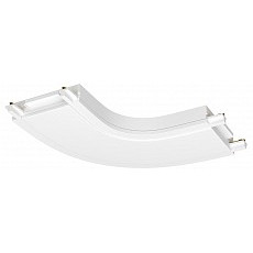 Соединитель угловой l-образный для треков накладных maytoni accessories for tracks radity tra084cr-11w