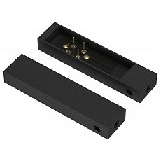 Заглушка для трека maytoni accessories for tracks elasity tra160c-b