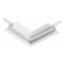 Соединитель угловой l-образный для треков встраиваемых maytoni accessories for tracks exility tram034cl-42w
