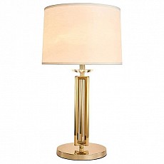 Настольная лампа декоративная newport  4401-t gold без абажура