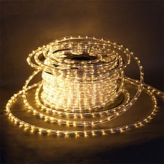 Шнур световой sneha  13-3w-50m-220v-led-u ww