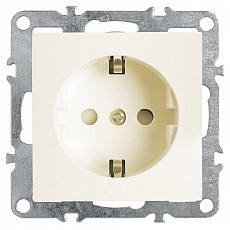 Розетка с заземлением и со шторками, без рамки stekker pst16-9110 39328