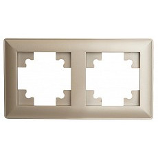 Рамка на 2 поста stekker pfr00-7002-02 39803