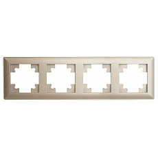 Рамка на 4 поста stekker pfr00-7004-02 39805