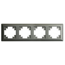 Рамка на 4 поста stekker pfr00-7004-06 39810