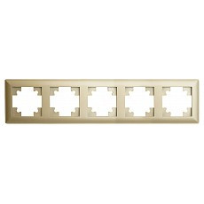 Рамка на 5 постов stekker pfr00-7005-08 49610