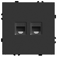 Розетка ethernet rj-45 без рамки stekker rst00-5111-05 49848
