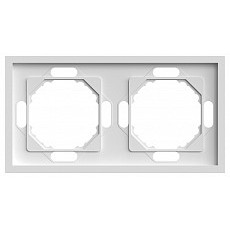 Рамка на 2 поста stekker pfr00-5002-01 49885