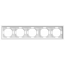 Рамка на 5 постов stekker pfr00-5005-01 49888