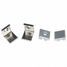 Набор заглушек и скоб для профиля uniel ufe-n05 silver a polybag ul-00000625
