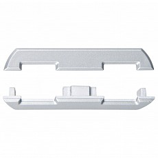 Заглушка для профиля uniel ufe-n08 silver b polybag ul-00000628