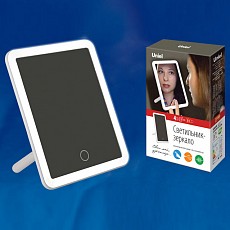 Зеркало настольное с подсветкой uniel tld-591 ul-00002759