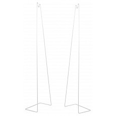 Подставка для цветов uniel ufp-g20s h80 white ul-00007140