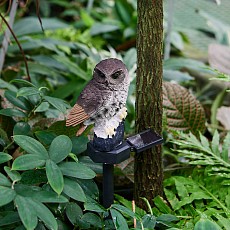 Птица световая uniel brown owl ul-00011605