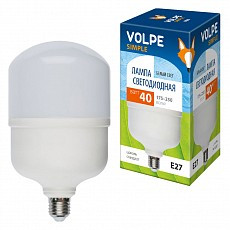 Лампа светодиодная volpe  e27 40Вт 4000k ul-00002905