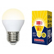 Лампа светодиодная volpe  e27 11Вт 3000k ul-00003835