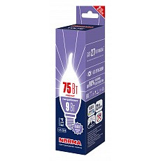 Лампа светодиодная volpe led-cw37 e...