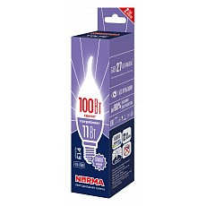 Лампа светодиодная volpe led-cw37 e...