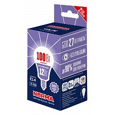 Лампа светодиодная volpe led-g60 e1...