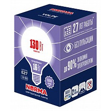 Лампа светодиодная volpe led-g95 e27 16Вт 6500k ul-00010995