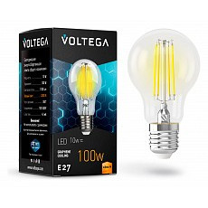 Лампа светодиодная voltega general purpose bulb e27 10Вт 2800k 7102