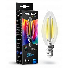 Лампа светодиодная voltega cangle e14 7w high cri e14 7Вт 4000k 7153