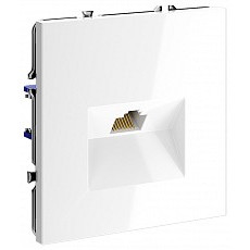 Розетка ethernet rj-45 без рамки voltum s70 vls060101