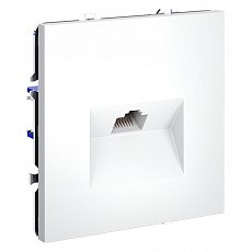 Розетка ethernet rj-45 без рамки voltum s70 vls060102