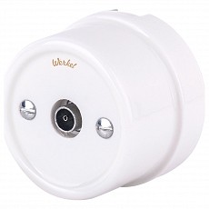 ТВ-розетка без рамки werkel retro (...