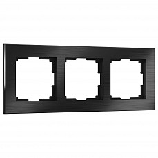 Рамка на 3 поста werkel aluminium (...