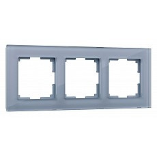 Рамка на 3 поста werkel favorit (серый) w0031115