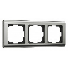 Рамка на 3 поста werkel metallic (г...