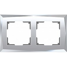 Рамка на 2 поста werkel diamant (зе...