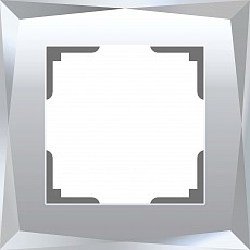 Рамка на 1 пост werkel diamant (зеркальный) w0011220