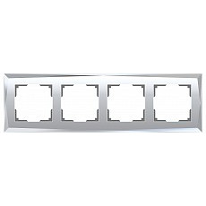 Рамка на 4 поста werkel diamant (зе...