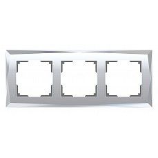 Рамка на 3 поста werkel diamant (зе...