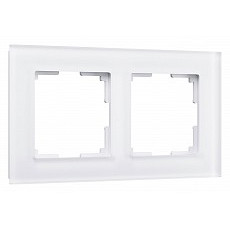 Рамка на 2 поста werkel favorit (белый матовый) w0021105