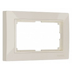 Рамка для двойной розетки werkel snabb basic (слоновая кость) w0082003