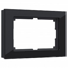 Рамка на 2 поста werkel favorit (черный) w0081108